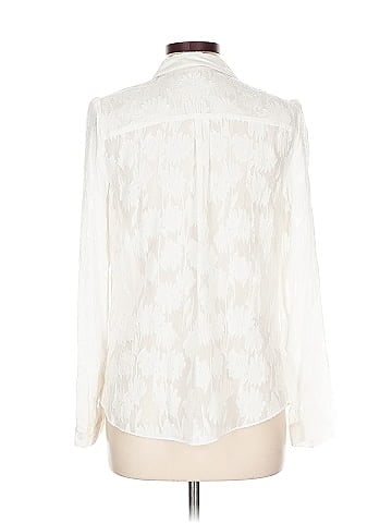 Rebecca Taylor Long Sleeve Silk Top (view 2)