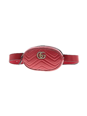 Gucci Leather Matelasse GG Marmont Belt Bag (view 1)