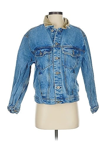 J. Galt Classic Blue Denim Jacket Corduroy (view 1)