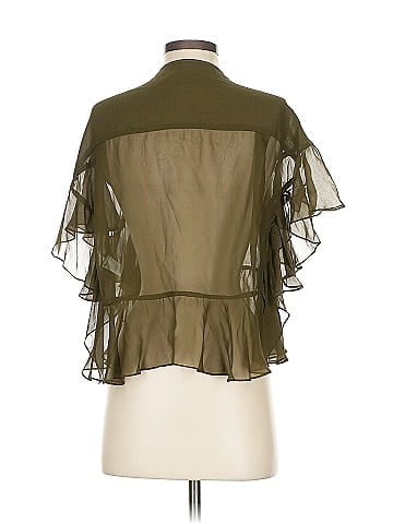 Rachel Comey Short Sleeve Silk Top (view 2)