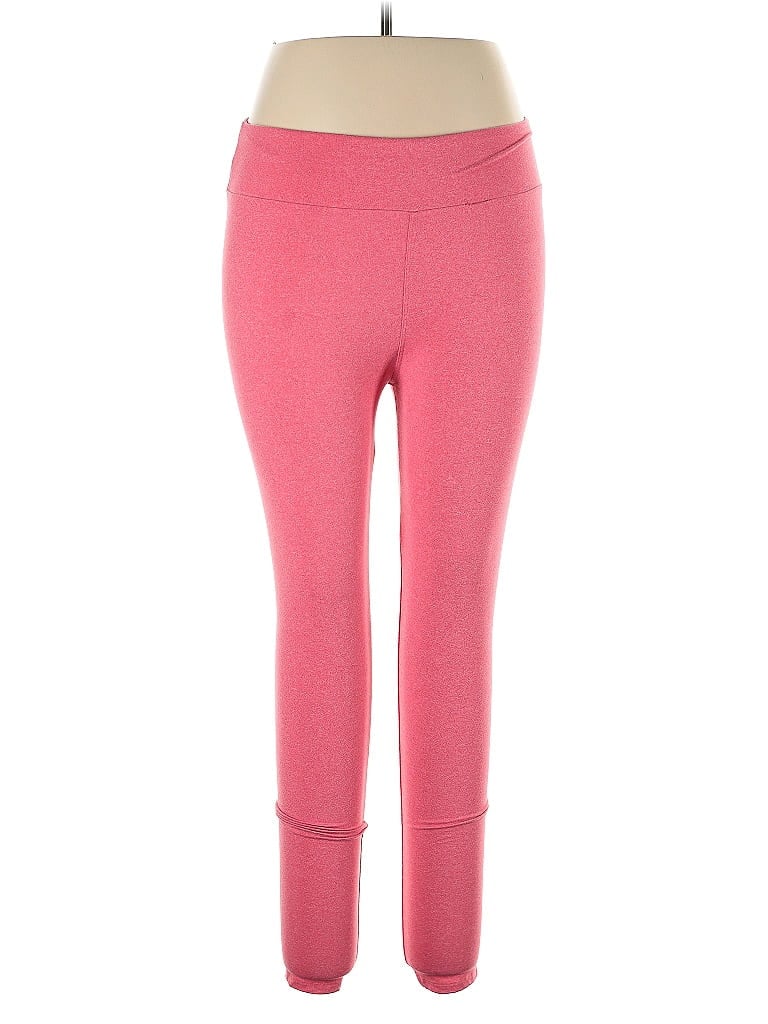 Pre-owned Lularoe Active Pants In Orange