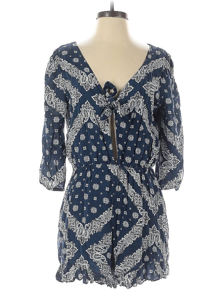 Pre-owned Alya Romper In Blue