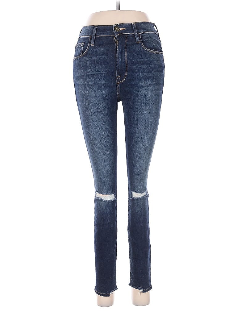 Pre-owned Frame Jeans In Blue