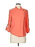 Barneys New York 100% Tencel Orange Jacket Size 8 - photo 1