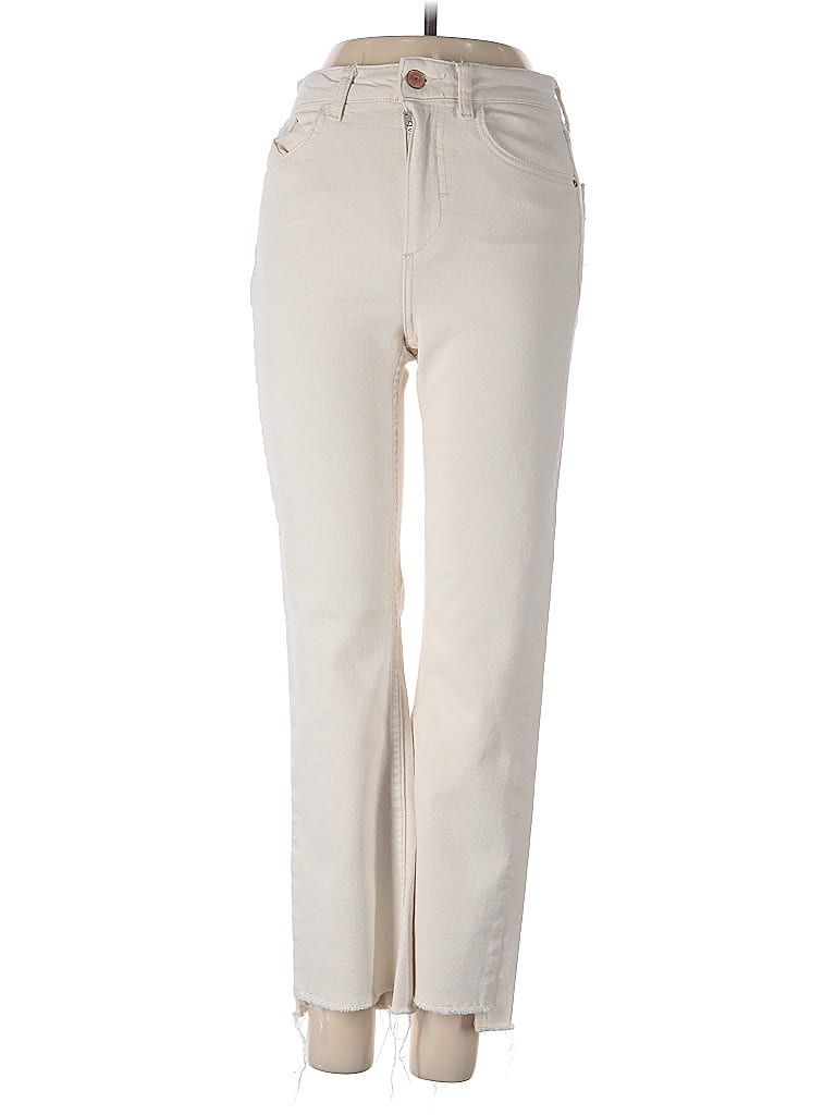 Click to view more detailed imagery on our partner's website Pre-owned Zara Jeans In White