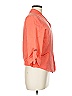 Barneys New York 100% Tencel Orange Jacket Size 8 - photo 4