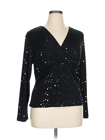 Notations Long Sleeve Top (view 1)