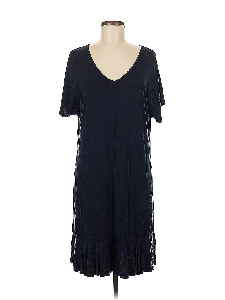 Click to view more detailed imagery on our partner's website Pre-owned Ecru Casual Dress In Blue