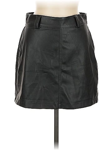 Hollister Faux Leather Skirt (view 1)