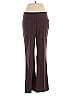 Daisy Fuentes Burgundy Dress Pants Size 10 - photo 1