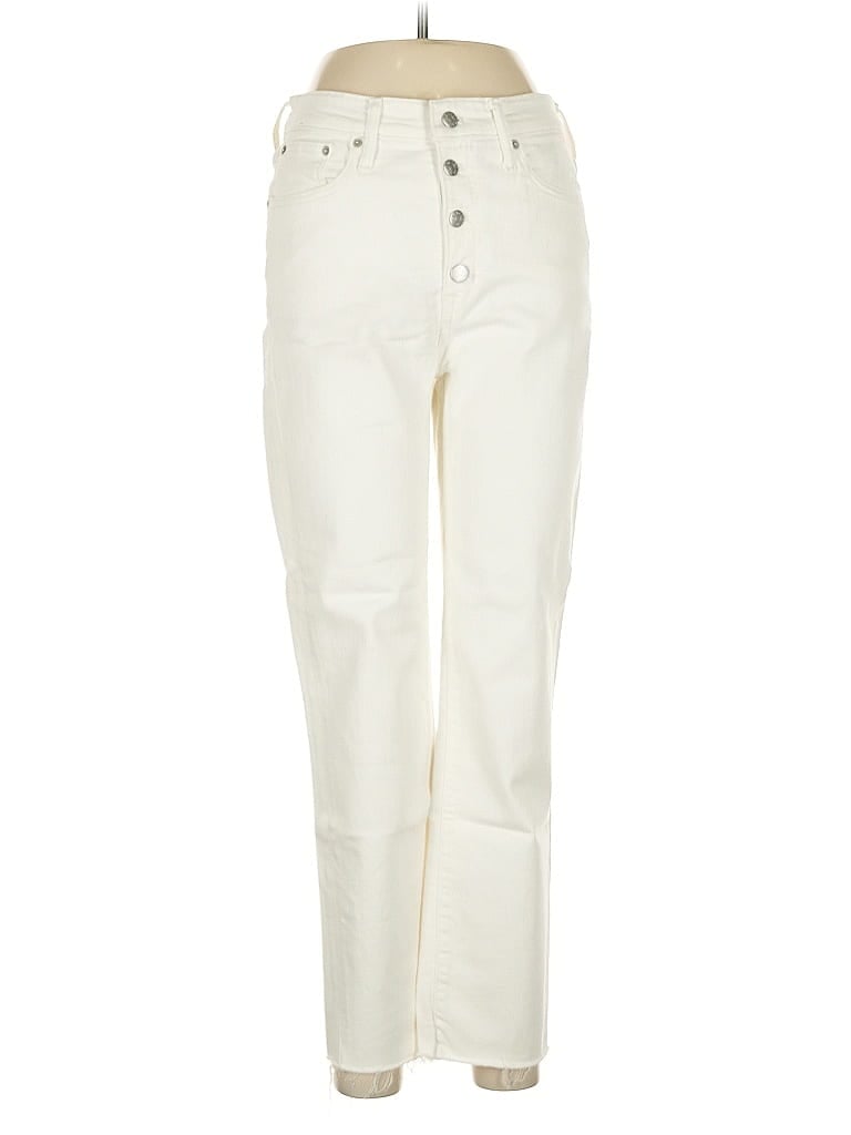 Pre-owned J.crew Factory Store Jeans In White