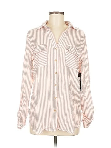 Blu Pepper Long Sleeve Button-Down Shirt (view 1)