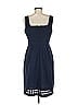 Donna Ricco Solid Blue Cocktail Dress Size 6 - photo 2