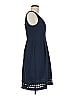 Donna Ricco Solid Blue Cocktail Dress Size 6 - photo 4