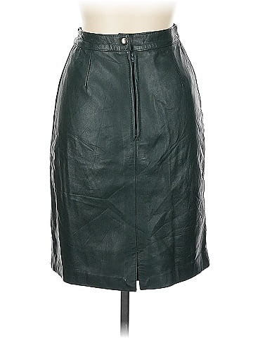 GiGi Chic Black Leather Skirt (view 2)