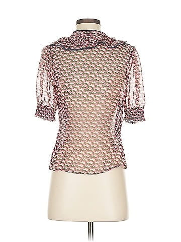Odille 3/4 Sleeve Silk Top (view 2)