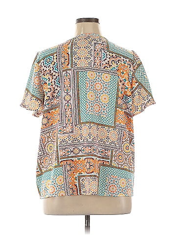 D&Co. Short Sleeve Blouse (view 2)