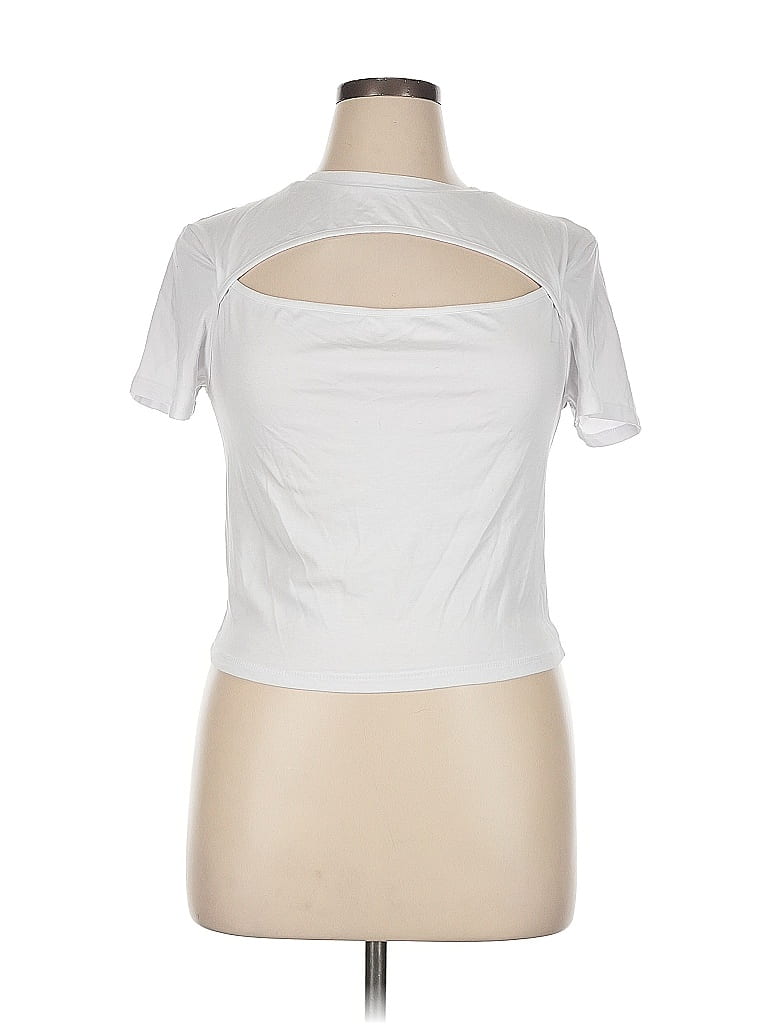 Ambiance White Short Sleeve Turtleneck Size 1X - photo 1