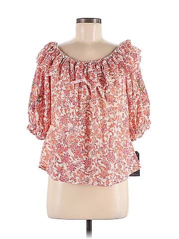 Democracy 3/4 Sleeve Blouse (view 1)