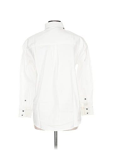 Mother Oxford Long Sleeve Button-Down Shirt (view 2)