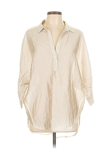 Fate 3/4 Sleeve Button-Down Shirt (view 1)