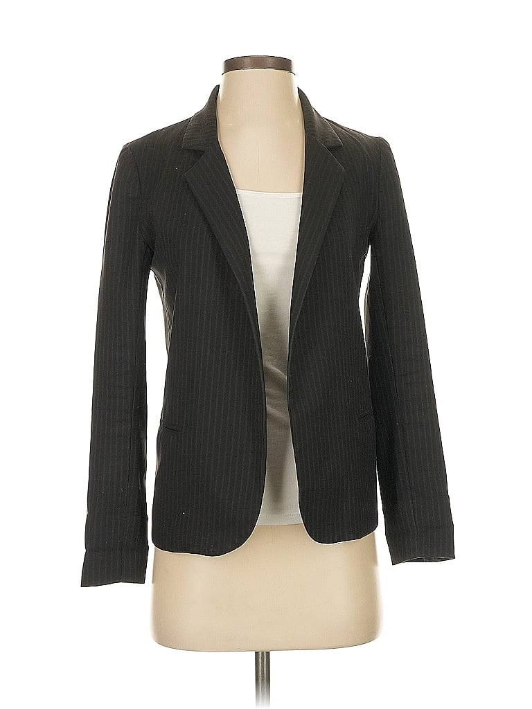 Pre-owned Aqua Blazer Jacket In Black