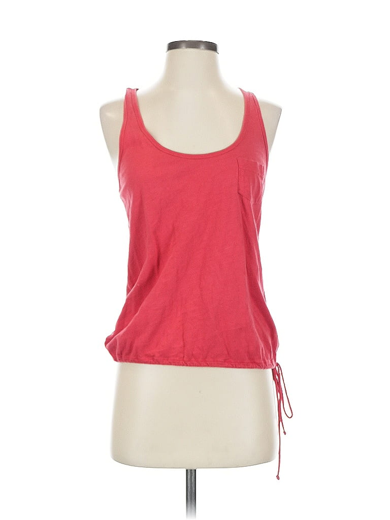 Pre-owned American Eagle Outfitters Tank Top Red Halter Neckline Tops