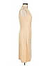 Agnona Solid Tan Casual Dress Size 6 - photo 4