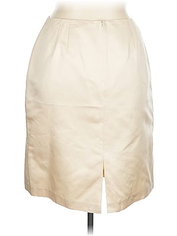Linda Allard Ellen Tracy Silk Skirt (view 2)