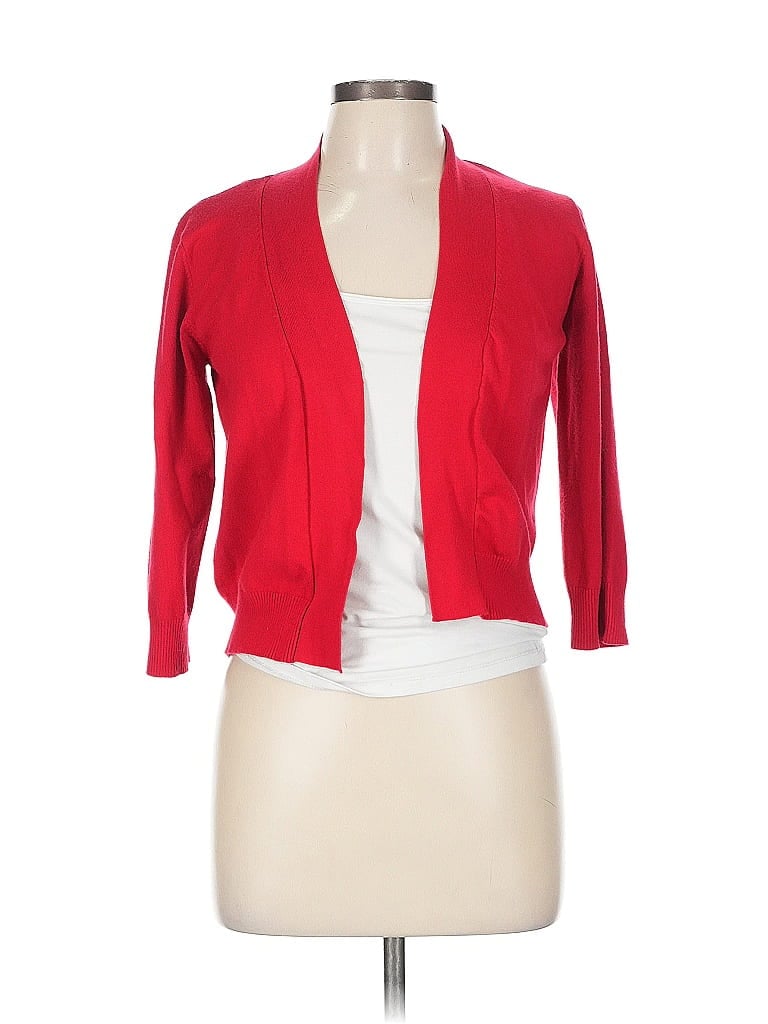 Pre-owned Cielo Cardigan Sweater In Red