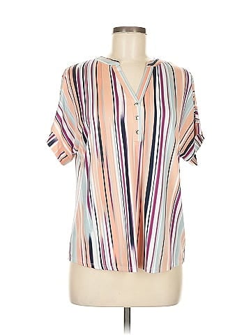 Perseption Concept Short Sleeve Blouse (view 1)