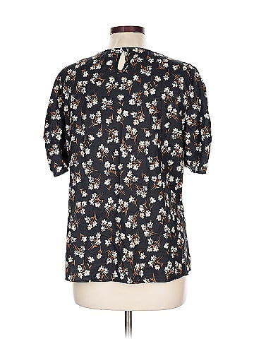 Allegra K Short Sleeve Blouse (view 2)