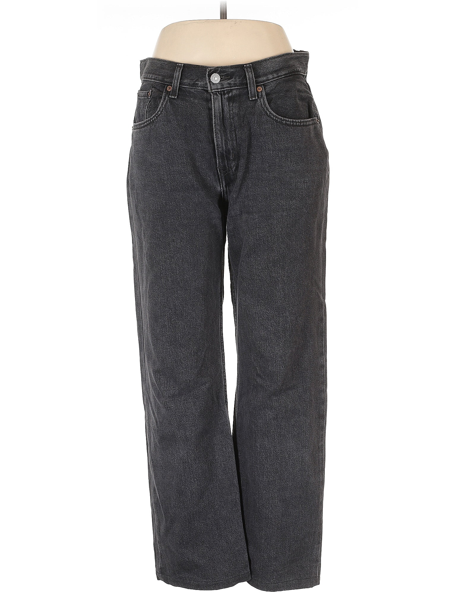Levi&apos;s 100% Cotton Gray Jeans Size 30 waist