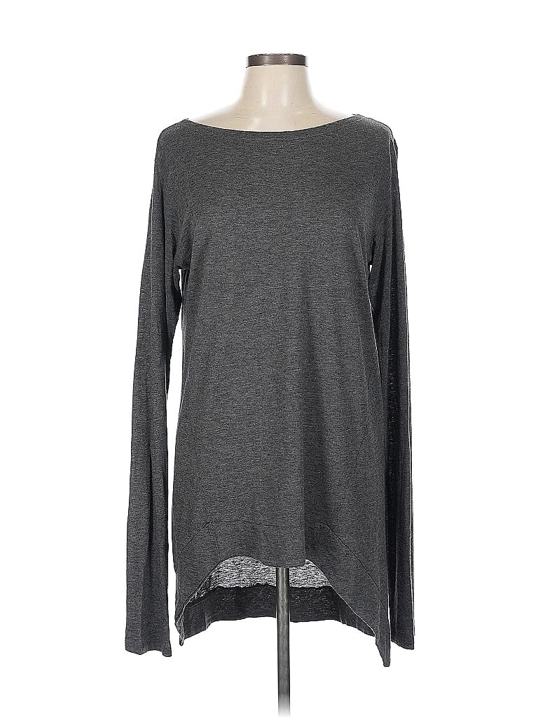 Pre-owned Matthildur Long Sleeve T-shirt In Gray