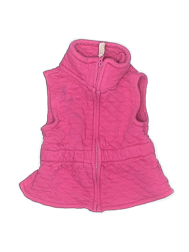 CARTER'S Pre-owned Babies' Vest In Pink