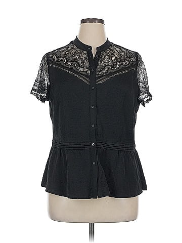 Who What Wear Short Sleeve Blouse (view 1)