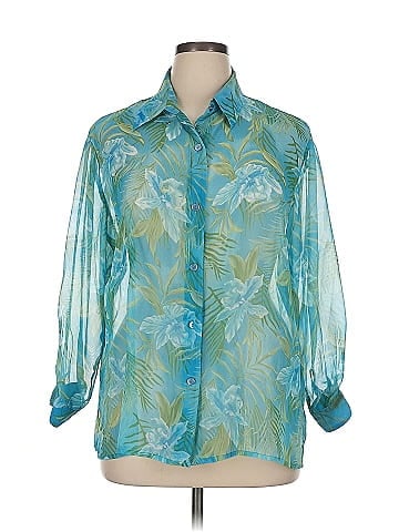 Notations Long Sleeve Blouse (view 1)