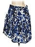 Piperlime 100% Polyester Print Blue Casual Skirt Size XS - photo 2