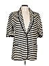 Elizabeth and James Stripes Ivory Blazer Size 10 - photo 1