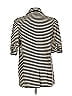 Elizabeth and James Stripes Ivory Blazer Size 10 - photo 2