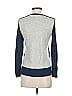 Rebecca Taylor Animal Print Blue Wool Pullover Sweater Size XS - photo 2