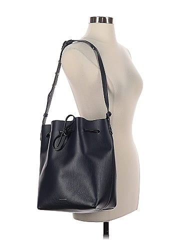 Mansur Gavriel Leather Bucket Bag (view 2)