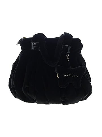 See By Chloé Velvet Shoulder Bag (view 1)