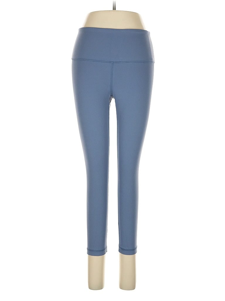 Pre-owned Yogalicious Active Pants In Blue