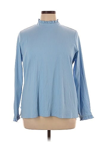 Isaac Mizrahi LIVE! Long Sleeve Blouse (view 1)