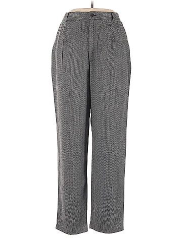Fundamental Things Gray Houndstooth Casual Trousers (view 1)