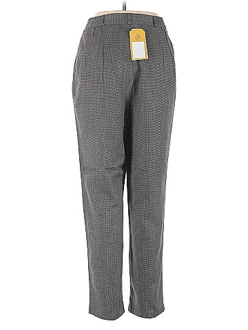 Fundamental Things Gray Houndstooth Casual Trousers (view 2)