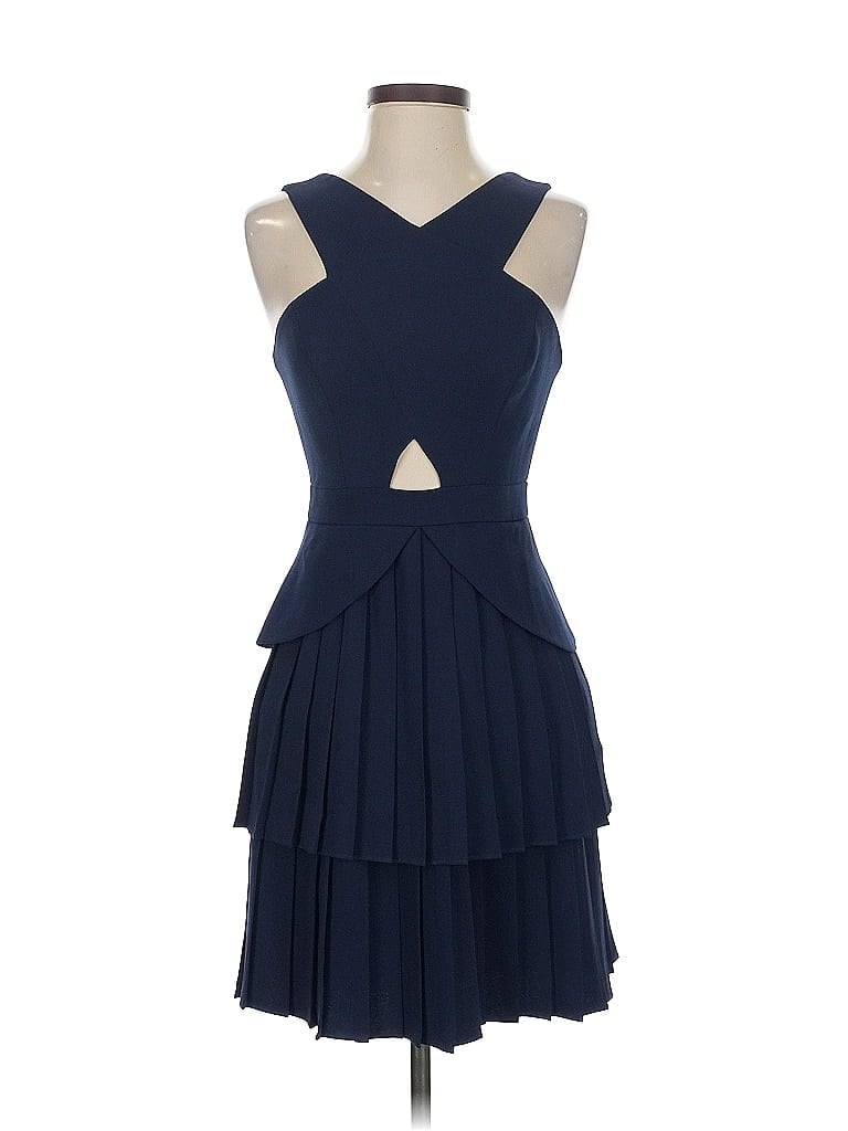 Click to view more detailed imagery on our partner's website Pre-owned Bcbgmaxazria Cocktail Dress In Blue