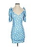 Bebe Blue Cocktail Dress Size XS - photo 1