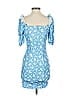 Bebe Blue Cocktail Dress Size XS - photo 2